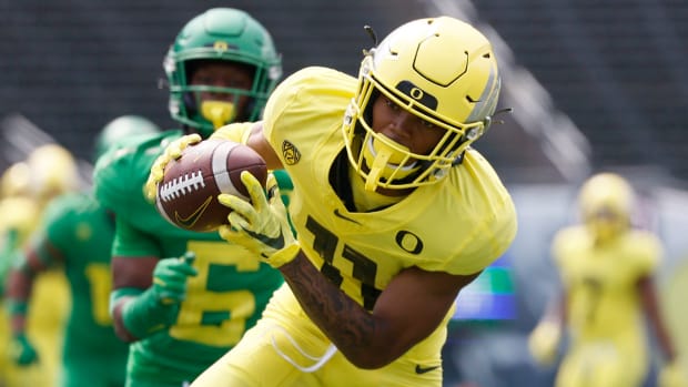 Troy Franklin 2021 Spring Game